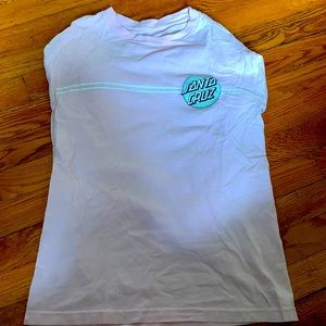 Youth Boys XL Pink Santa Cruz Long Sleeve Shirt